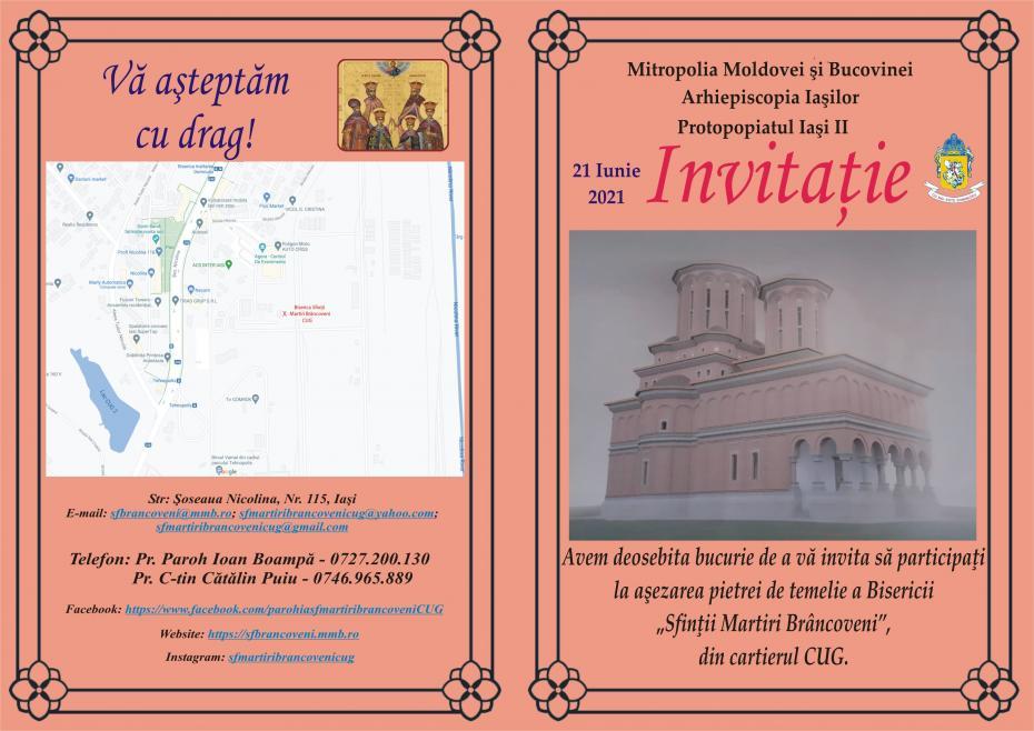 Invitaţie - pagina 1